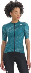 Maglia donna manica corta Sportful Cliff Supergiara Turchese