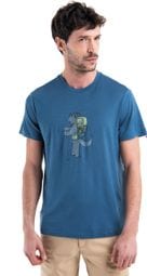 T-Shirt Manches Courtes Icebreaker Tech Lite III Bleu
