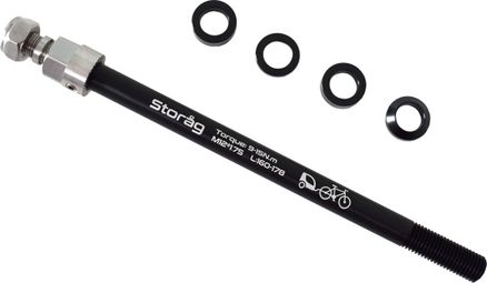 Adaptateur d'axe traversant Storag M12x1.75