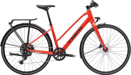 Vélo Fitness Trek FX 2 EQ Mid-step Shimano Cues 9V 700 mm Rouge Gén. 4