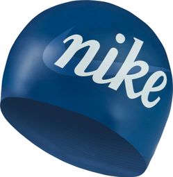 Bonnet de Bain Silicone Nike Swim Bleu