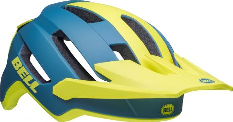 Casco Bell 4Forty Air Mips Azul Mate Amarillo Hiviz