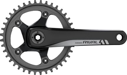 SRAM Kurbel RIVAL1 GPX (Innenlager nicht enthalten) 42 Zähne Schwarz