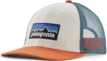 Patagonia P-6 Logo Lopro Trucker Unisex Cap Blauw/Oranje