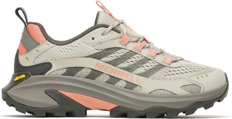 Merrell Moab Speed 2 Hiking Shoes, Gray, Women's