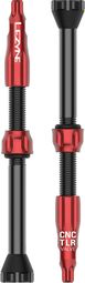 Lezyne Tubeless Pack van 2 ventielen Rood