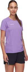 Mammut Aenergy FL Korte Mouw T-shirt Paars Dames