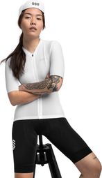Maillot vélo ultraléger femme Cyclisme SRX Airy Blanc