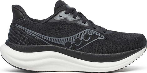 Zapatillas Running Saucony Triumph 23 Large Negro/Blanco, Mujer