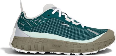 Trailschoenen Norda 001A Horizon Blauw/Groen Heren