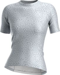 Adicta Lab Quartz WMN Tech Shirt S/S Wit/Blauw