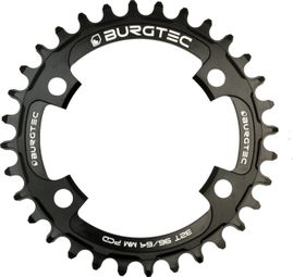 Plateau Burgtec Thick Thin 96/64 mm PCD Noir