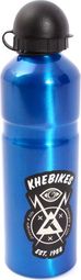 Gourde robuste M-Wave en aluminium bleu 750 ml