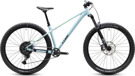 Mountainbike Cube Reaction TM One Shimano 11-fach 29'' Blau/Grün Kolibri 2027