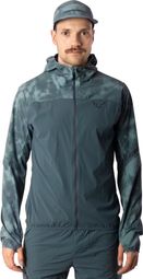 Giacca antivento Dynafit Trail Reflectiv blu da uomo
