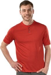 Bontrager Abenteuer Henley Mars T-Shirt Rot
