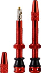 Tubeless Valves SB3 MKII 44 mm Aluminum Red