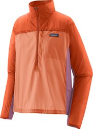 Patagonia Houdini Stash 1/2 Zip Windjack Oranje Dames