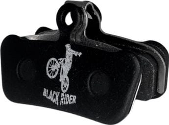 Paires de Plaquettes BLACK RIDER pour SRAM Guide Semi-métallique 