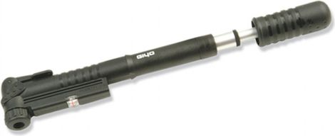 Mini pompe télescopique giyo avec manomètre