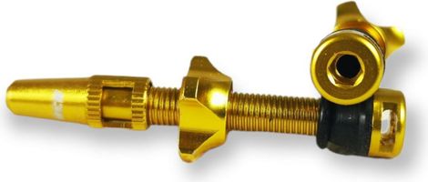 Ice Tubeless Valve Airflow 44mm Gold