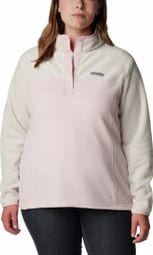 Columbia Benton Springs 1/2 Zip Women's Fleece Sweat Pink