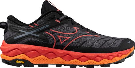 Chaussures de Trail Mizuno Wave Mujin 10 Noir Orange Homme