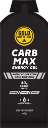 Gel énergétique GoldNutrition Carb Max Energy Gel Goût neutre - 60g