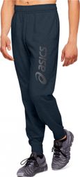 Pantalon Asics Big Logo Bleu