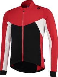 Maillot Manches Longues Velo Rogelli Recco 2.0 - Homme - Noir/Rouge/Blanc