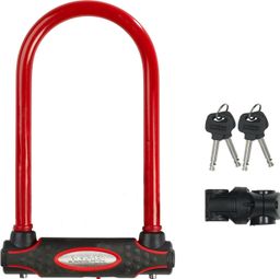 Antivol Vélo U  A Clé  Support de Vélo Universel  Antivol Certifié  Rouge 8195EURDPROCOLR