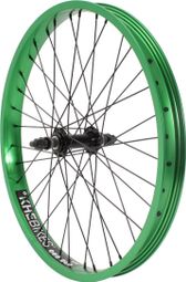Roue avant BMX KHE PRISM 20 pouces verte