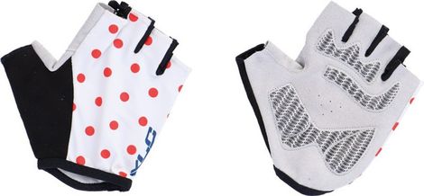 XLC CG-S10 White with Red Dots Mittens