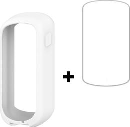 Pack de protection pour compteur vélo GARMIN Explore 2 - Coque silicone + 1 verre trempé