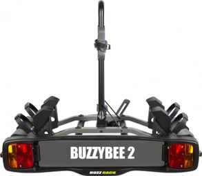 Buzz Rack <p><strong>BuzzyBee</strong></p>2 Portabicicletas de enganche 7 Clavijas - 2 Bicicletas Negro