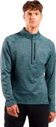 Polaire Manches Longues Odlo Tencia 1/2 Zip Bleu