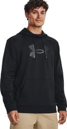 Under Armour Fleece Big Logo Hoody Negro Hombre