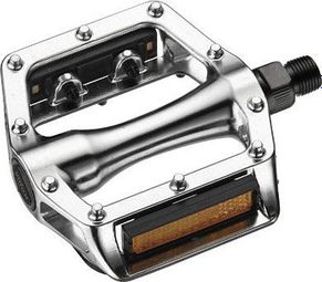 Pédales Union SP-102 1/2 Aluminium Silver (carte)