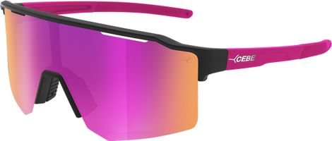 Lunettes Cébé Outflow 2 Lite Cat 3 Noir Mat/Rose