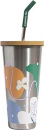United By Blue 18Oz Insulated Metallic Silver Bottle