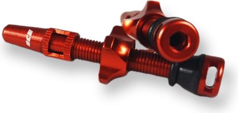 Ice Airflow Tubeless Valves 44 mm Red