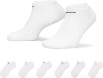 Calcetines (x6) Unisex Nike Everyday Cushioned Blancos