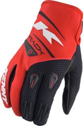 Kenny Track Long Gloves Black/Red