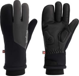 Gants Vélo Hiver Imperméables Rogelli Deep Winter Homme Noir
