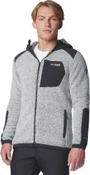 Columbia Arctic Crest Full Zip Fleecejacke Grau/Schwarz