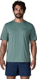Patagonia Capilene Cool Daily Logo Blue Men's T-Shirt and Boardshorts