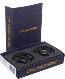 Galets Surdimensionnés CyclingCeramic 16 dents Dura-Ace/Ultegra 10/11v Noir