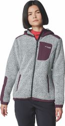 Columbia Arctic Crest Full Zip Women's Fleece Grey/Purple