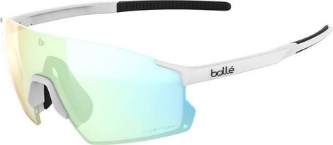 Occhiali da sole Icarus White Matte - Phantom Clear Green Photochromic