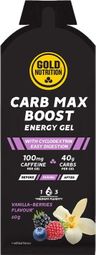 Gel énergétique GoldNutrition Carb Max Boost Energy Vanille Baies 60g